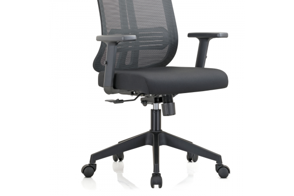 Fotel biurowy K25 WORKREST  CZARNY